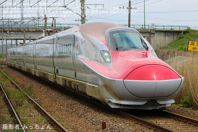 JR東】上野〜大宮間で編成分離したE6系Z7編成(通称：分離こまち)が運用