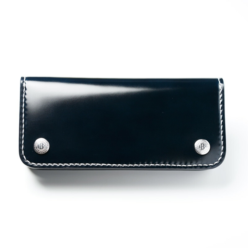 トラッカーウォレット ロング 手染め 黒 トラッカーウォレット ロング