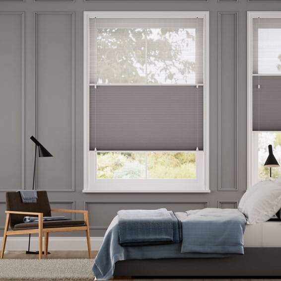 ツインハニカム シアーダークグレー ハニカムシェード