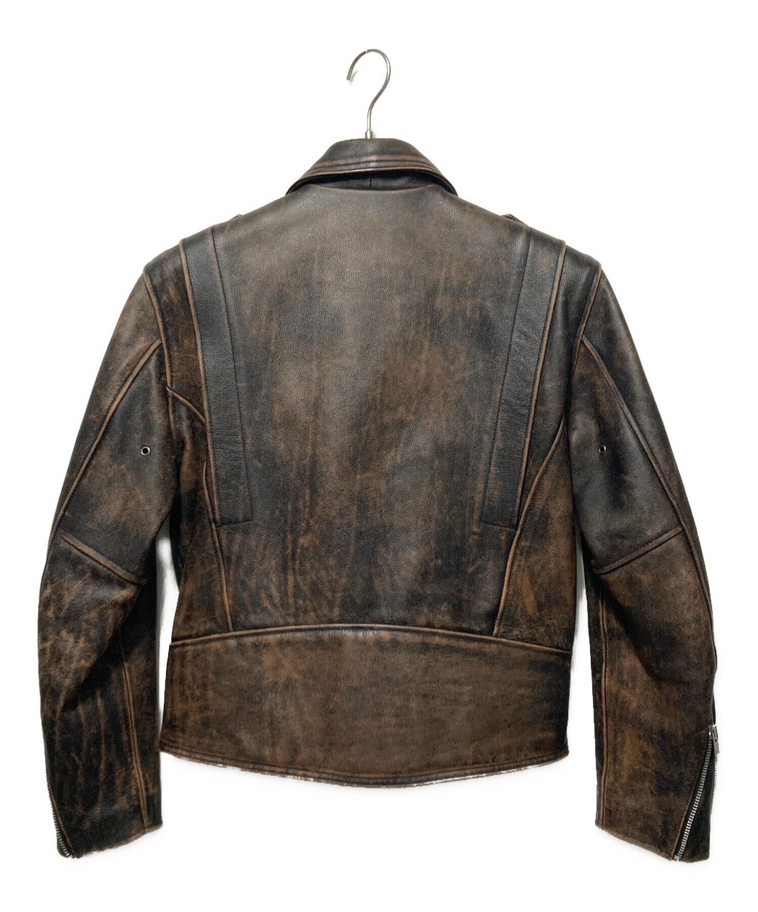 中古・古着通販】MORGAN (モーガン) ダブルライダースジャケット