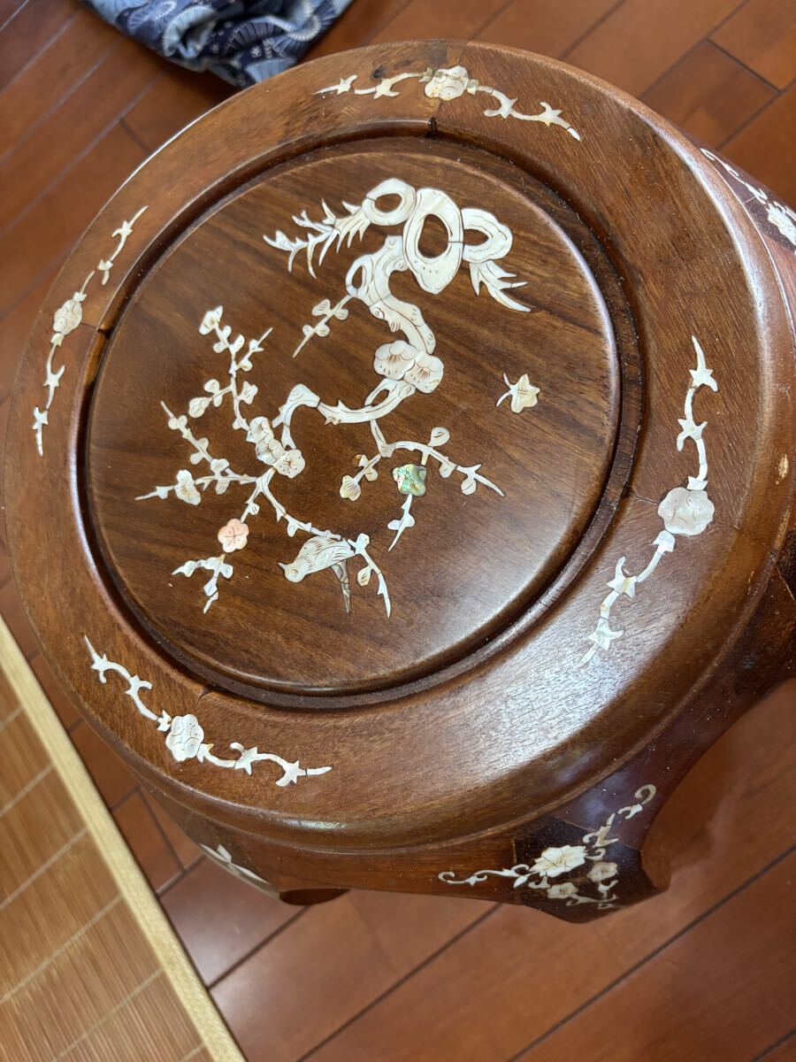 Yahoo!オークション -「螺鈿花台」の落札相場・落札価格