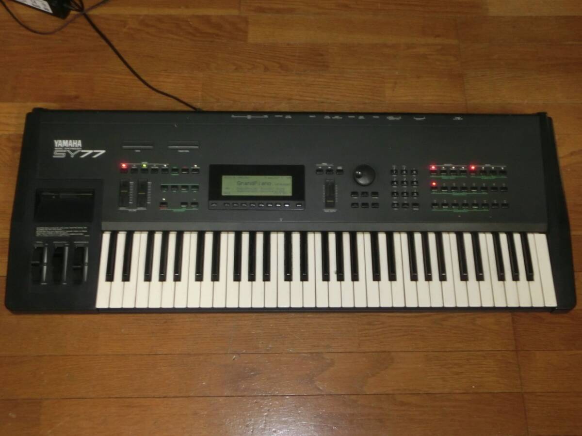 Yahoo!オークション -「yamaha sy77 シンセサイザー」の落札相場・落札価格