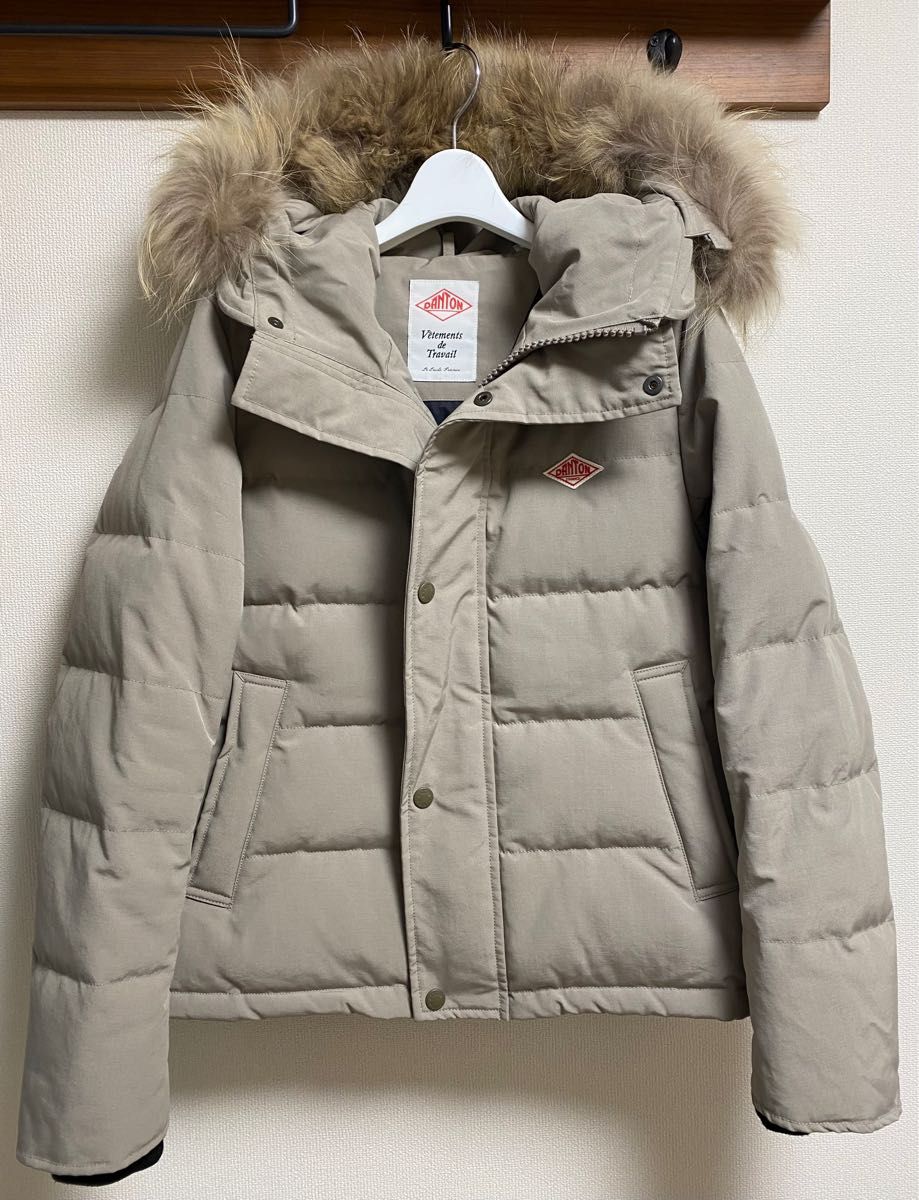 DANTON ダントン ダウンジャケット 36 グレージュ｜Yahoo!フリマ（旧