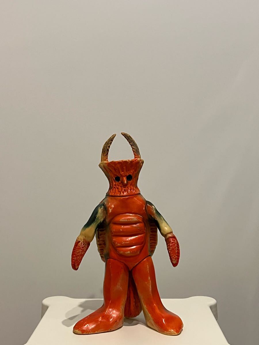 マルサン ウルトラ怪獣シリーズ トルトス海人 黄土色成型 ,マルガチャ