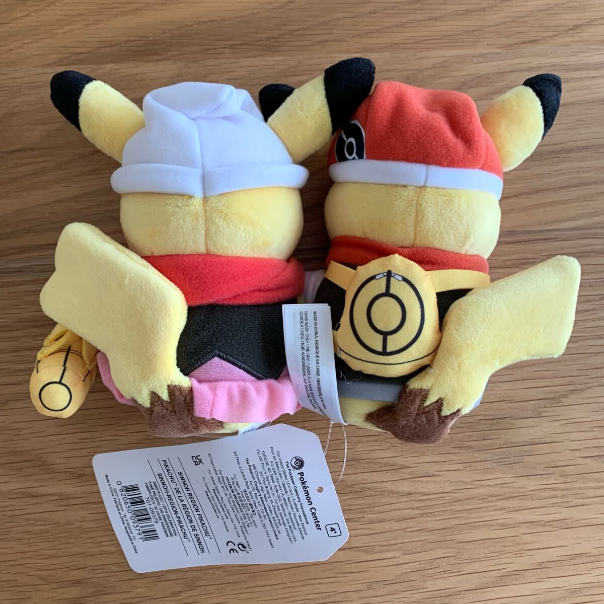 アメリカ限定 ポケモンセンター 25周年限定 ピカチュウ 主人公 ペア