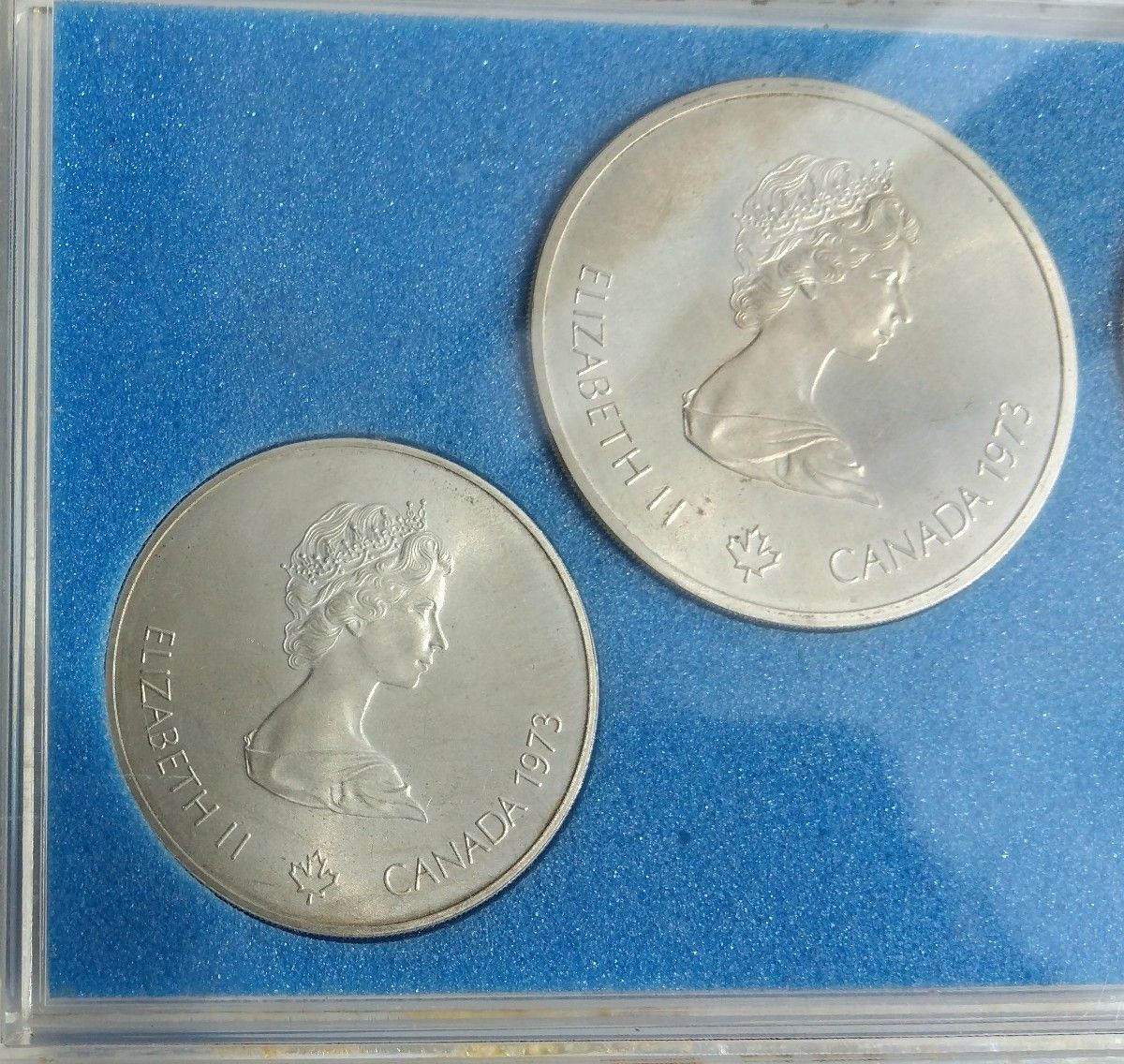 モントリオールオリンピック記念銀貨 4枚セット 1973年 カナダ 5ドル