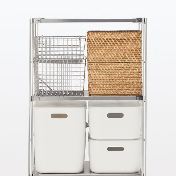 無印良品 ステンレスユニットシェルフ ステンレス棚セット 小 幅58