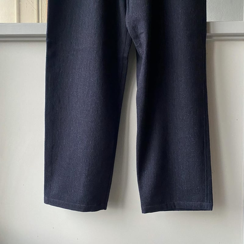 COMOLI リファインウール ドローストリングパンツ | Less Higashikawa