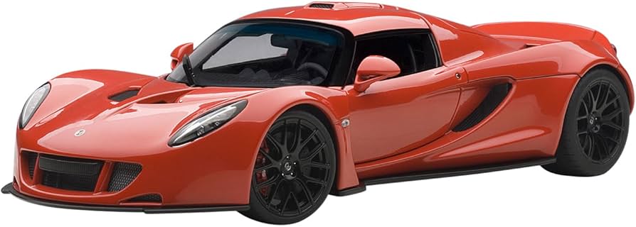 Amazon | AUTOart 1/18 ヘネシー ヴェノム GT スパイダー (レッド