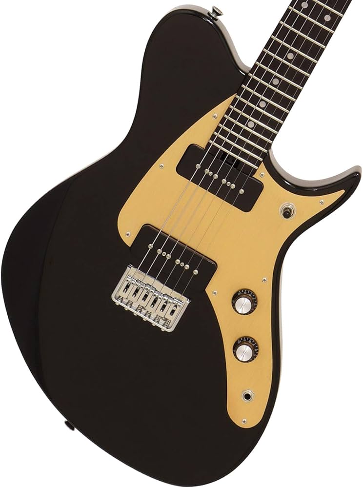 Amazon | AriaProII Jet BK エレキギター | エレキギター | 楽器・音響機器