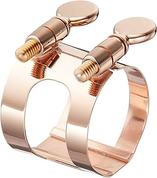 Amazon | ボナード アルトサクソフォン リガチャー 逆締め ピンク