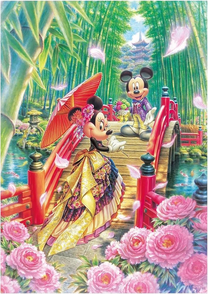 Amazon | 266ピース ジグソーパズル ディズニー MIYABI~和モダン