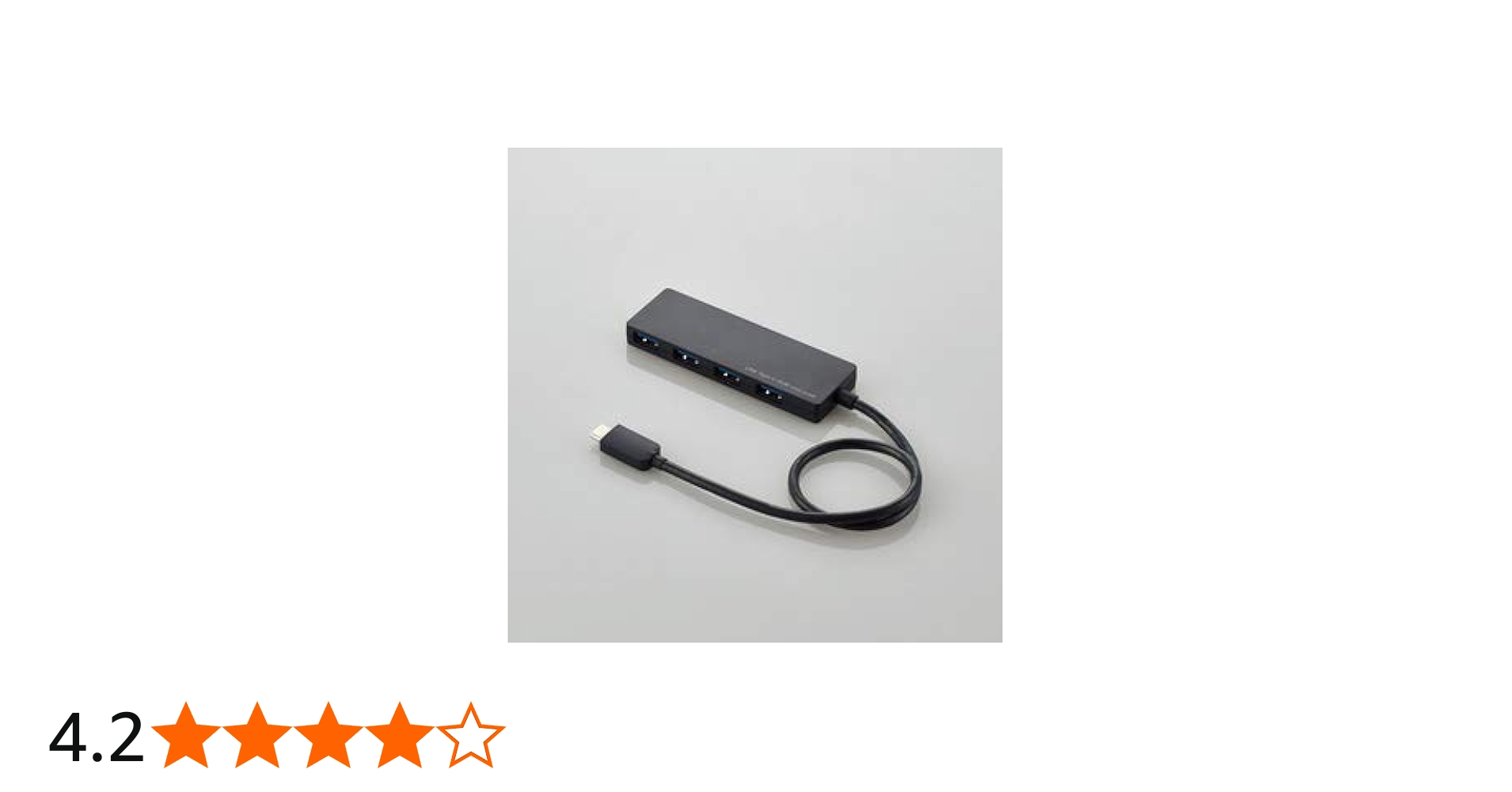 Amazon.co.jp: エレコム USB3.1(Gen1)HUB Type-C Aメス4ポート バス