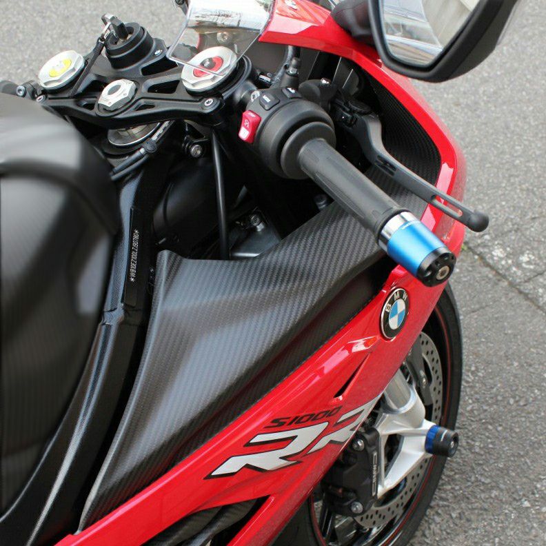 BMW S1000RR リアフェンダー チェーンガード一体式 ドライカーボン