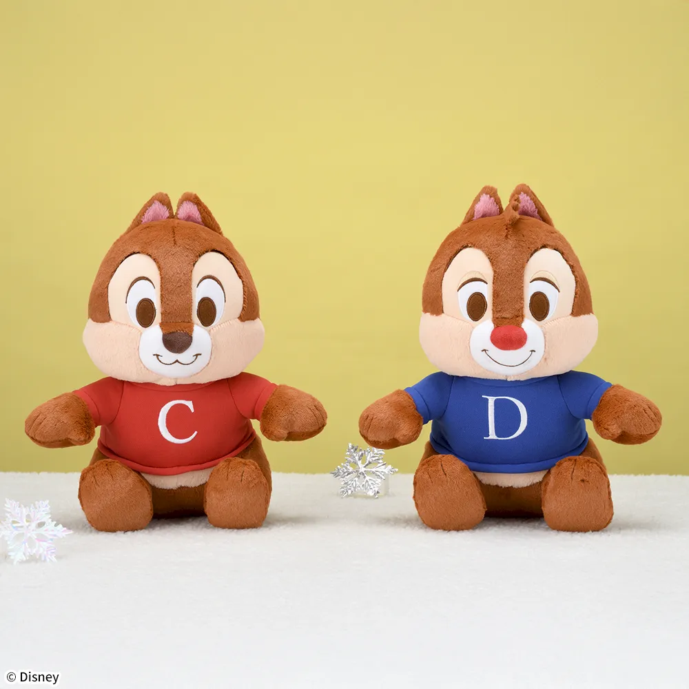 チップ&デール Lぬいぐるみ ～Fluffy Cuties～｜プライズ・くじ