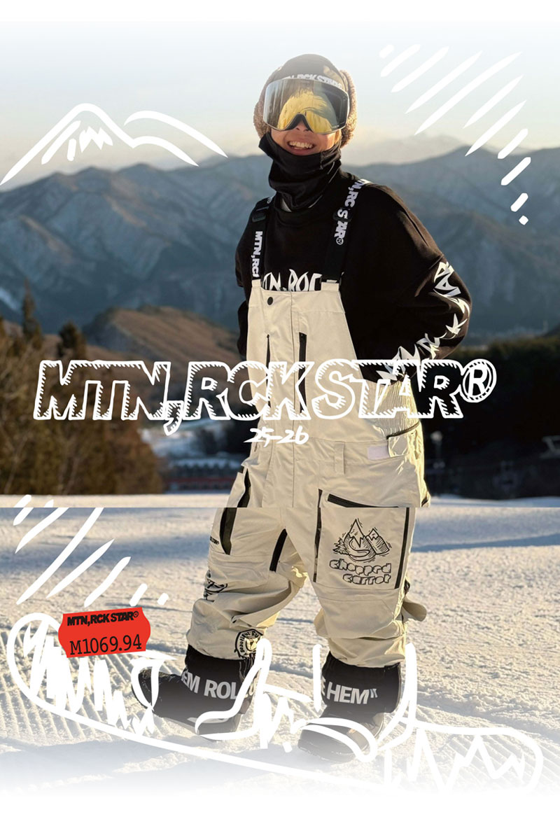 25-26 MOUNTAIN ROCK STAR/マウンテンロックスター PARACHUTE pant