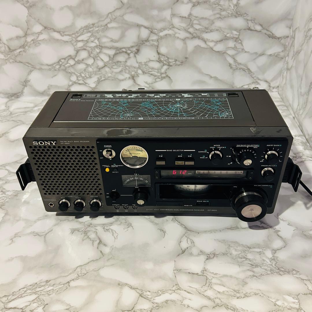 SONY ICF-6800 バンドレシーバー BCLラジオ