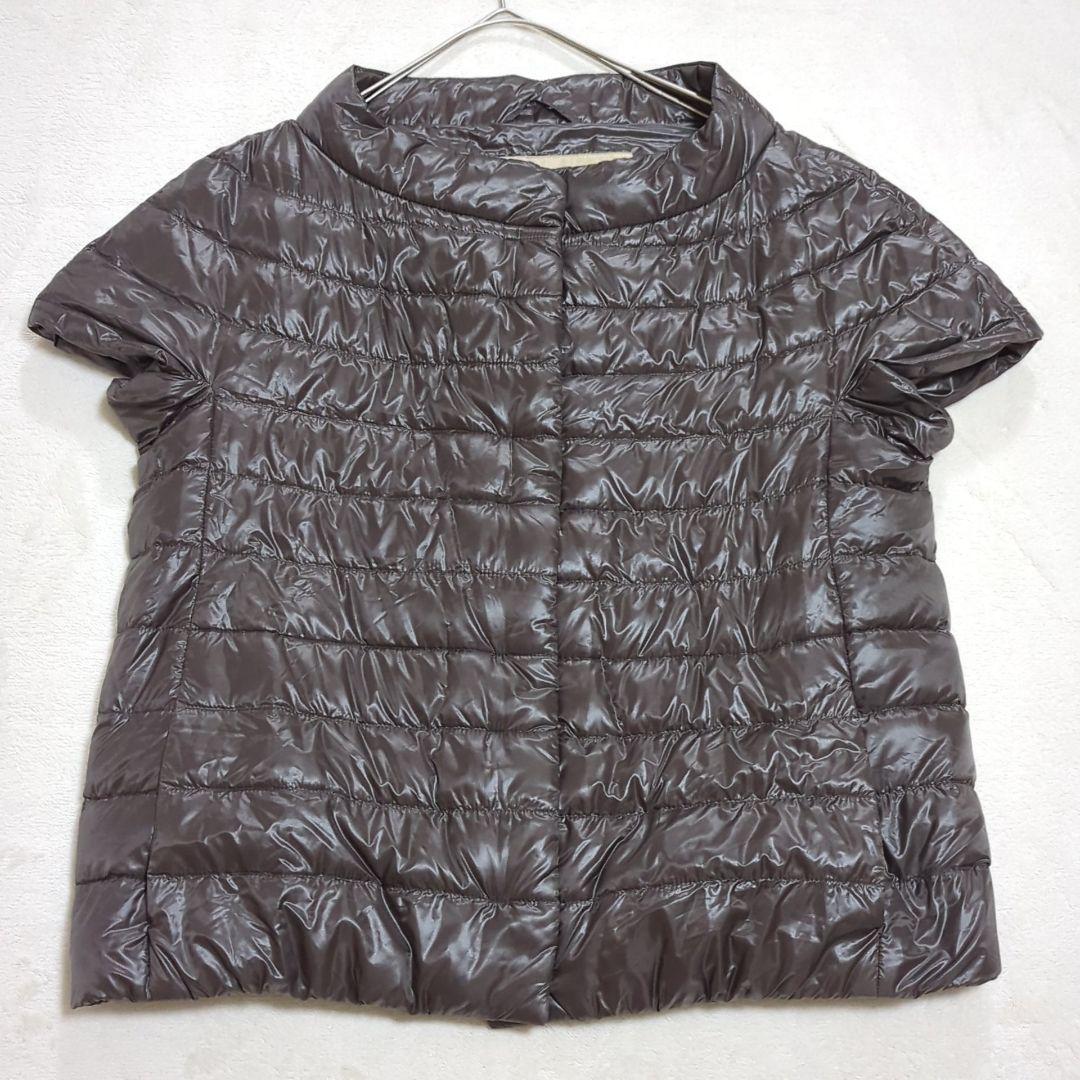 極美品 希少46 HERNO ICONICO エミリア ケープ ダウンベスト HERNO（ヘルノ） HERNO ICONICO イコニコ ダウンジャケット EMILIA