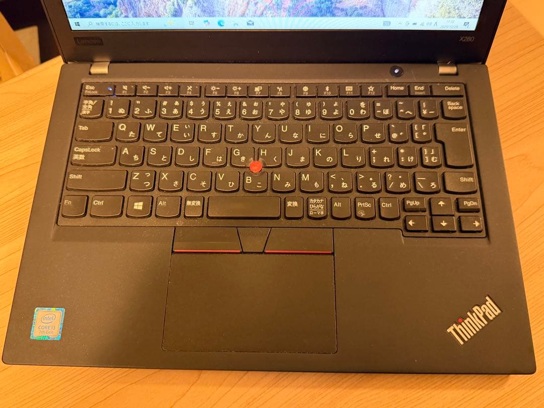 Windowsノート本体 ThinkPad X280 i3-7130U/4GB/128GB SSD