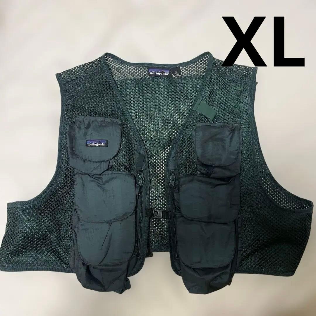 patagonia 90sフィッシングベスト XL ダークグリーン 90's patagonia フィッシングベスト L ダークグリーン 90's patagonia