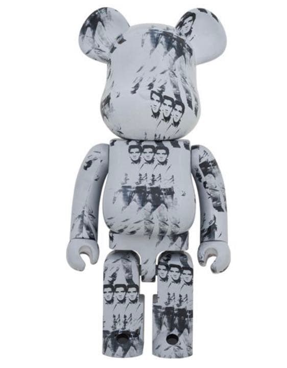 BE@RBRICK AndyWarhol'sELVIS PRESLEY1000％ Bearbrick Andy Warhol's Elvis Presley 1000% - US