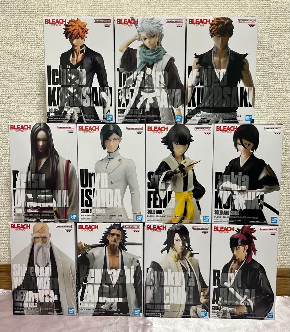 BLEACH SOLID AND SOULS フィギュア　千年血戦　11点 BLEACH 千年血戦篇】BLEACH SOLID AND SOULS -更木剣八- : Chaos