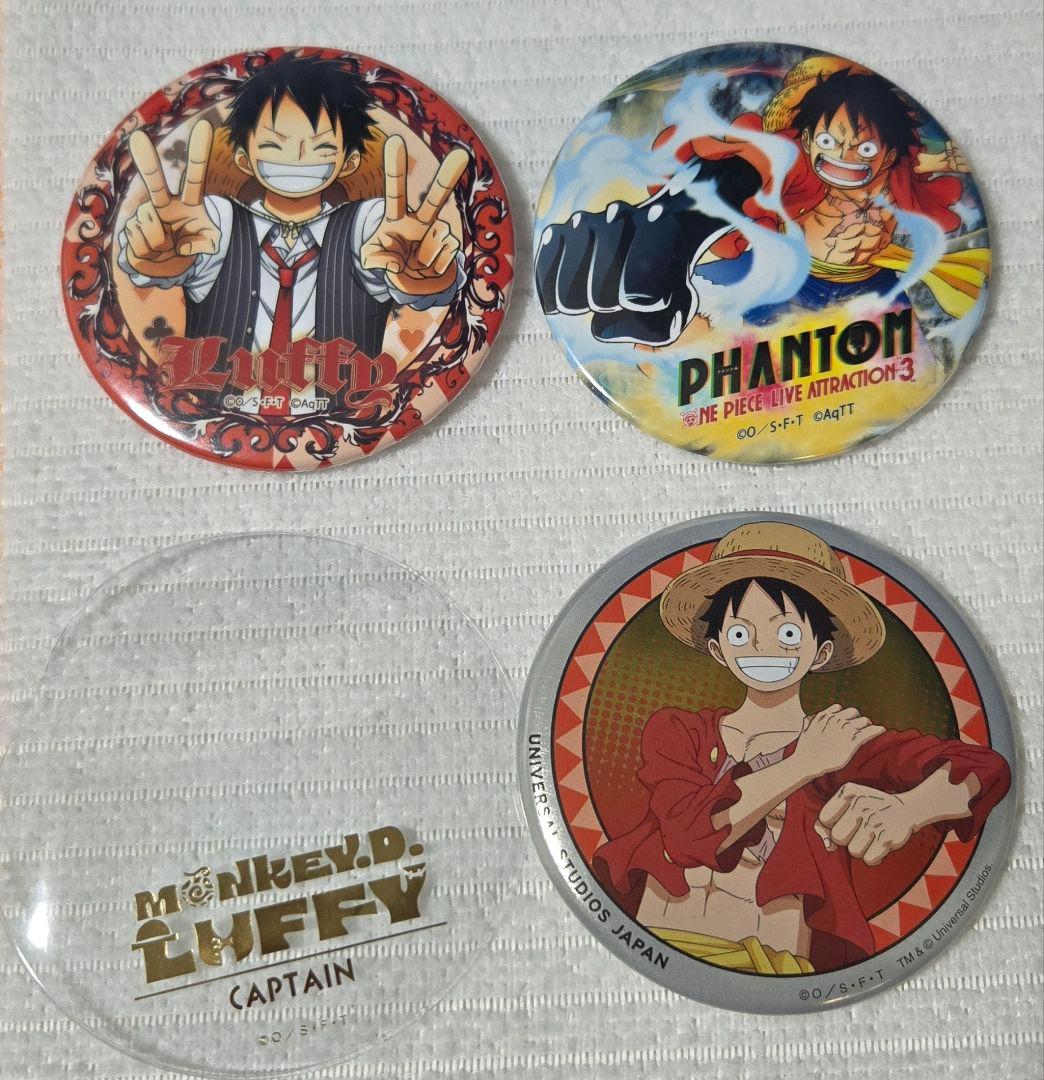ワンピース ルフィ ワンピースタワー PHANTOM 4th ユニバ 缶バッジ 東京ワンピースタワー」4周年をルフィ達もお祝い！記念キービジュアル
